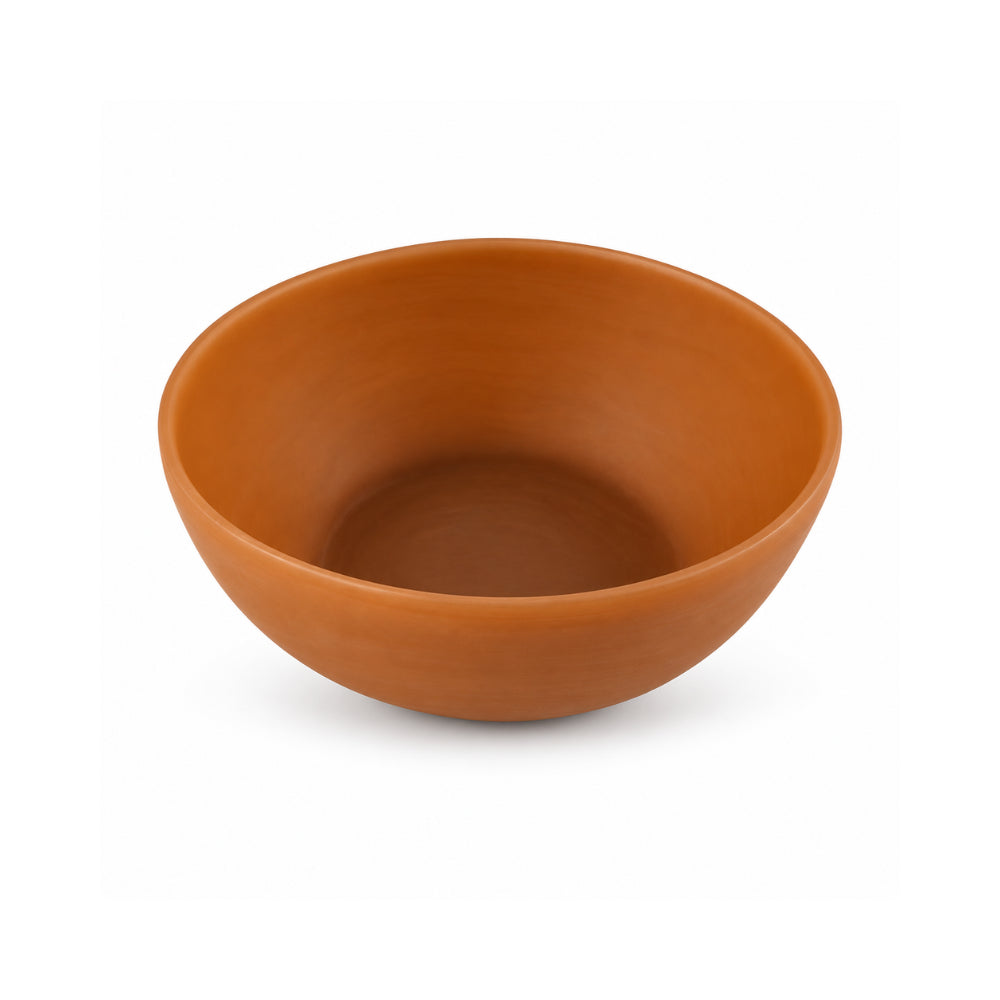 K&Co. Lagoon Series Small Resin Salad Bowl - BROWN